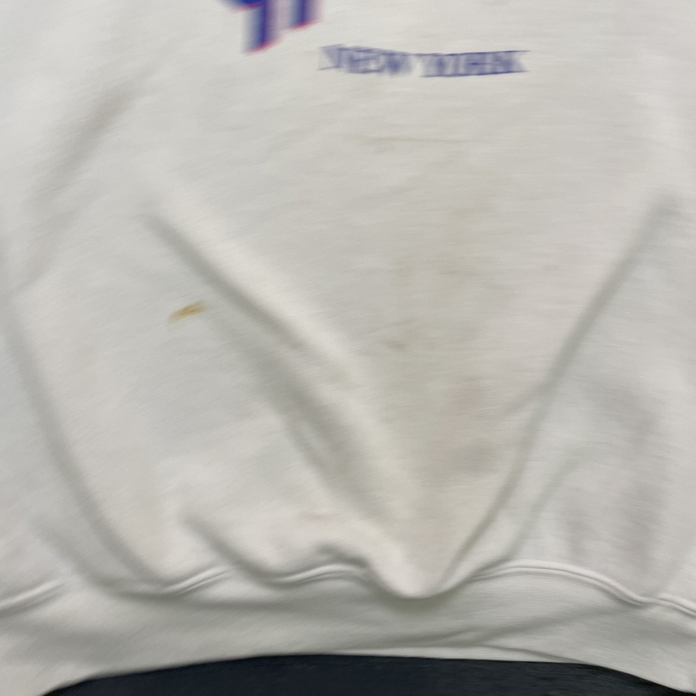 vintage Planet Hollywood New York sweatshirt mens large White 1990s USA - Picture 5 of 13
